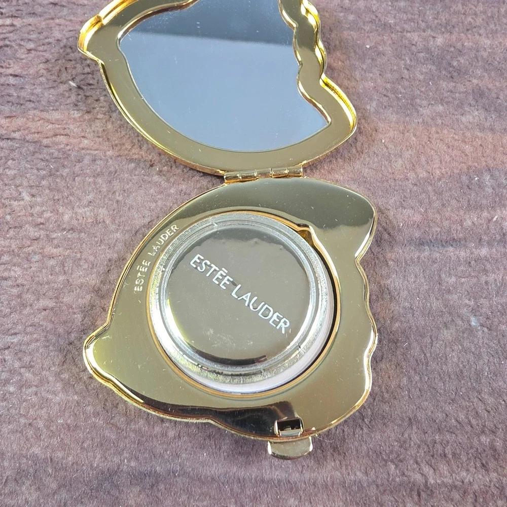 Estee Lauder Butterfly Compact Womens OS Gold Good Crystal Lucidity Powder